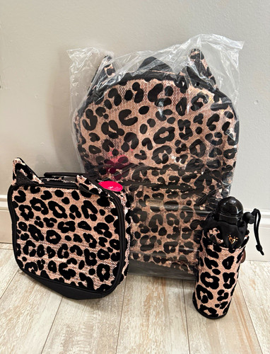 Justice girls leopard sequin - girls,